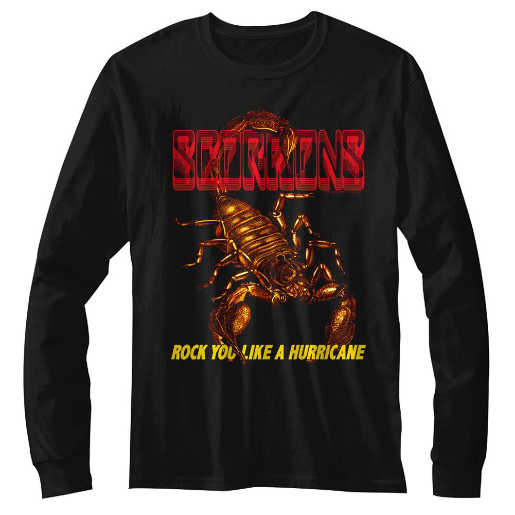 Scorpions - Rock You Like A Hurricane - Long Sleeve - Adult - T-Shirt