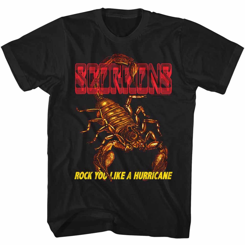 Scorpions - Rock You Like A Hurricane - Short Sleeve - Adult - T-Shirt