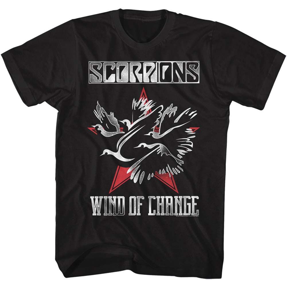Scorpions - Wind Of Change - Short Sleeve - Adult - T-Shirt