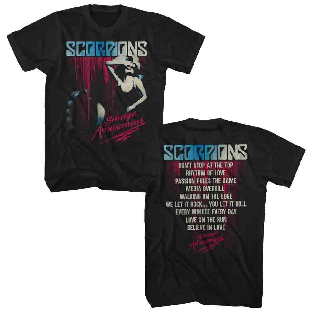 Scorpions - Savage Amusement - Short Sleeve - Adult - T-Shirt
