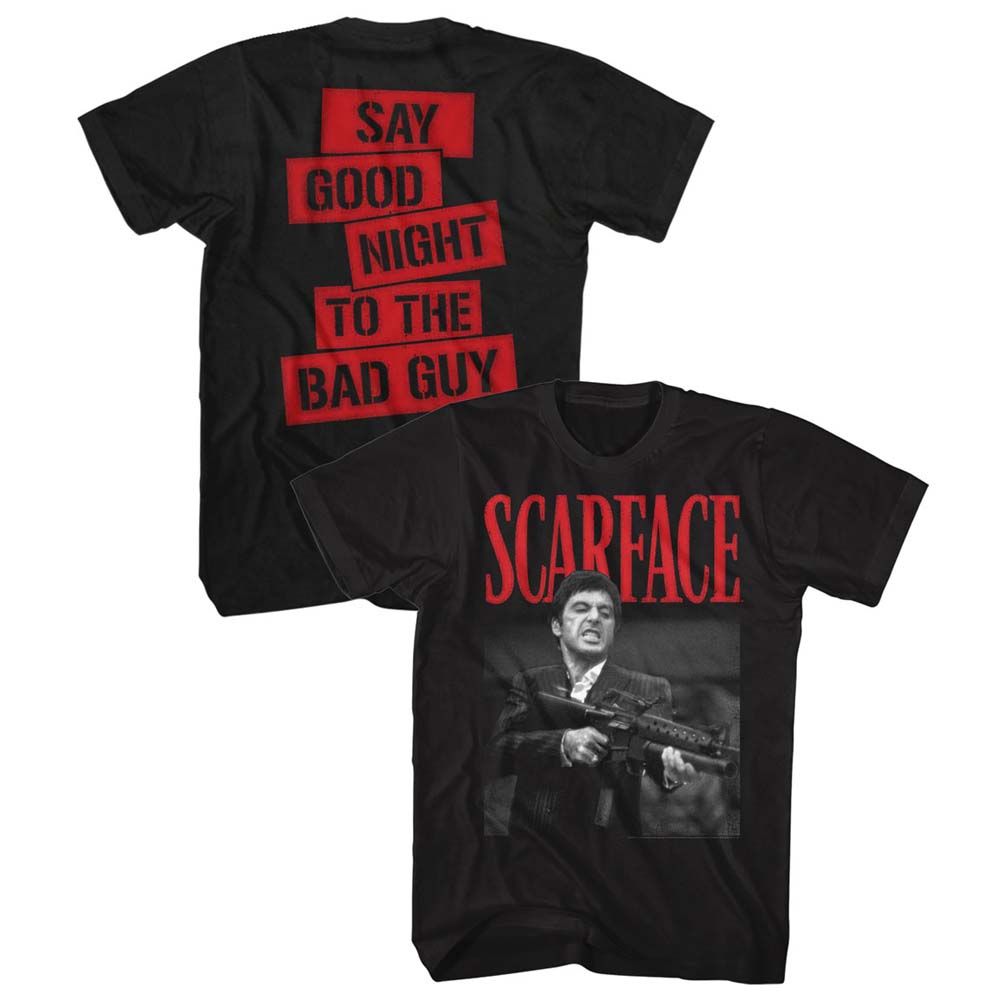 Scarface - Say Goodnight To The Bad Guy - Short Sleeve - Adult - T-Shirt
