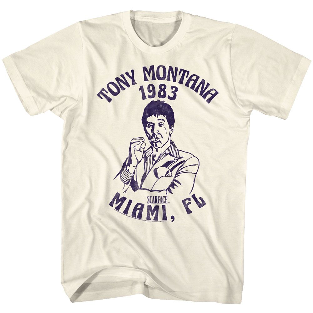Scarface - Miami 83 - Short Sleeve - Adult - T-Shirt