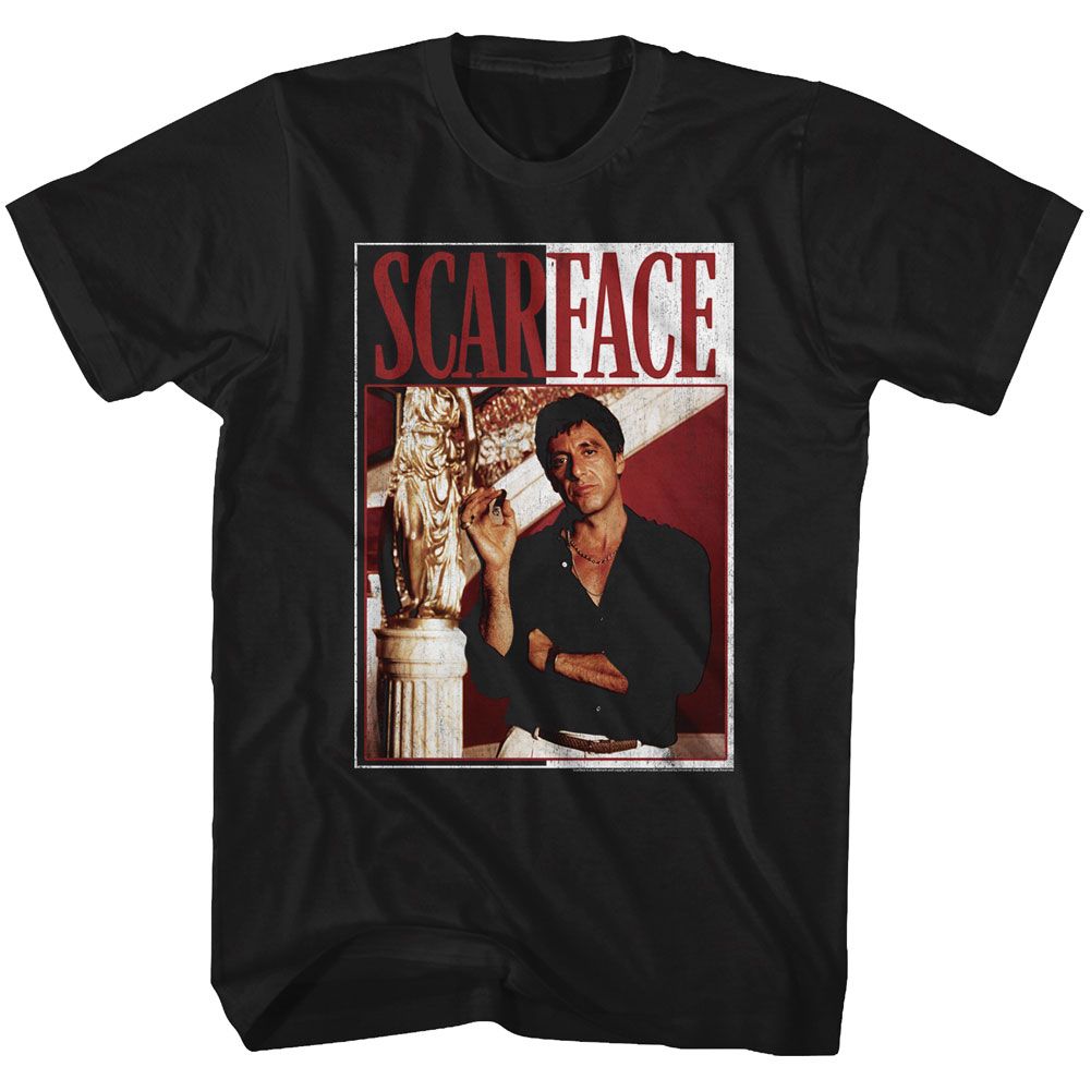 Scarface - Tony Cigar - Short Sleeve - Adult - T-Shirt