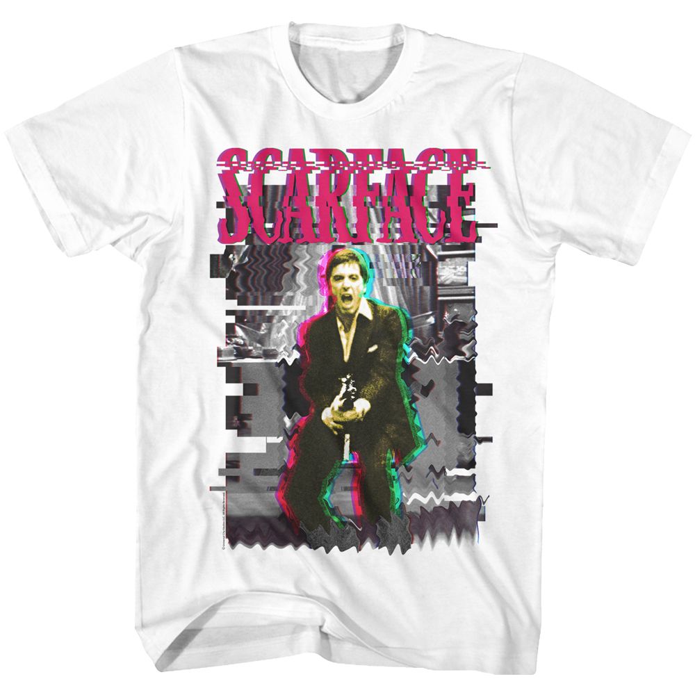 Scarface - Glitch - Short Sleeve - Adult - T-Shirt