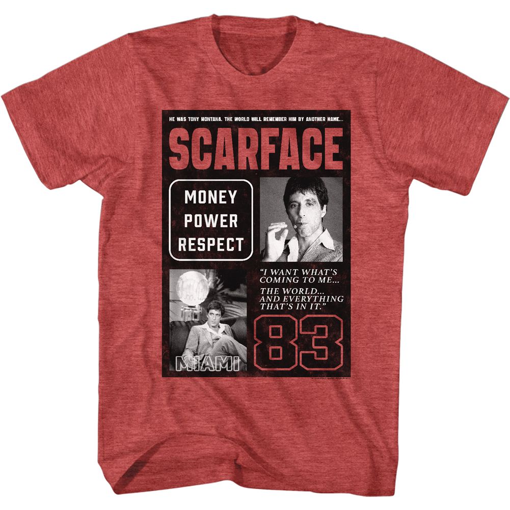 Scarface - Another Name - Short Sleeve - Heather - Adult - T-Shirt
