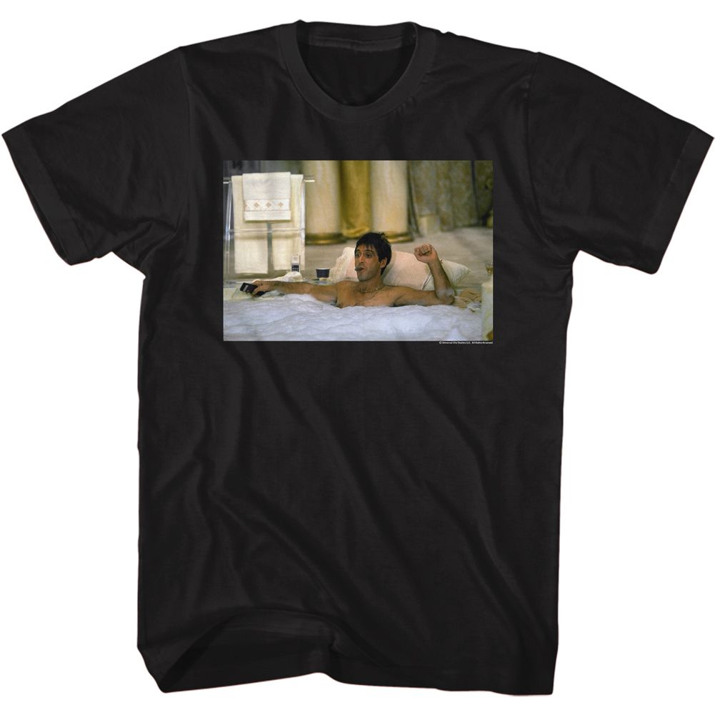 Scarface - Bubble Bath - Short Sleeve - Adult - T-Shirt