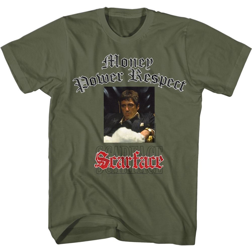 Scarface - Glitter Logo - Short Sleeve - Adult - T-Shirt
