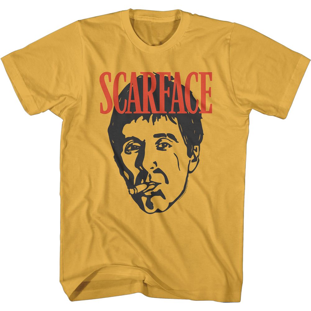 Scarface - Face - Short Sleeve - Adult - T-Shirt