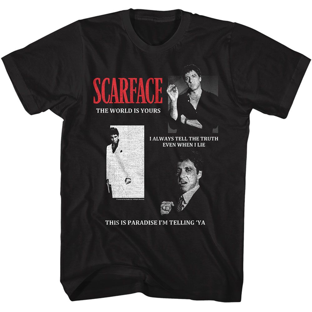 Scarface - Collage - Short Sleeve - Adult - T-Shirt