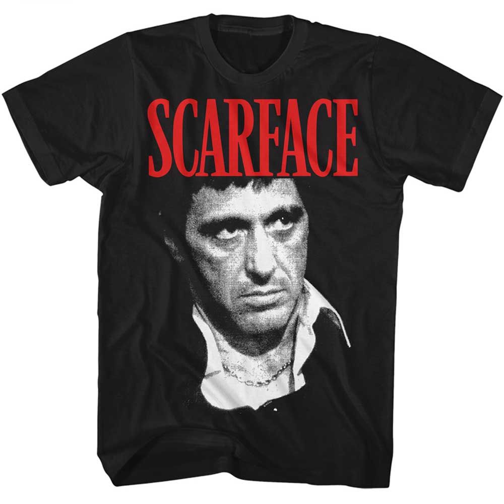 Scarface - Face 2 - Short Sleeve - Adult - T-Shirt