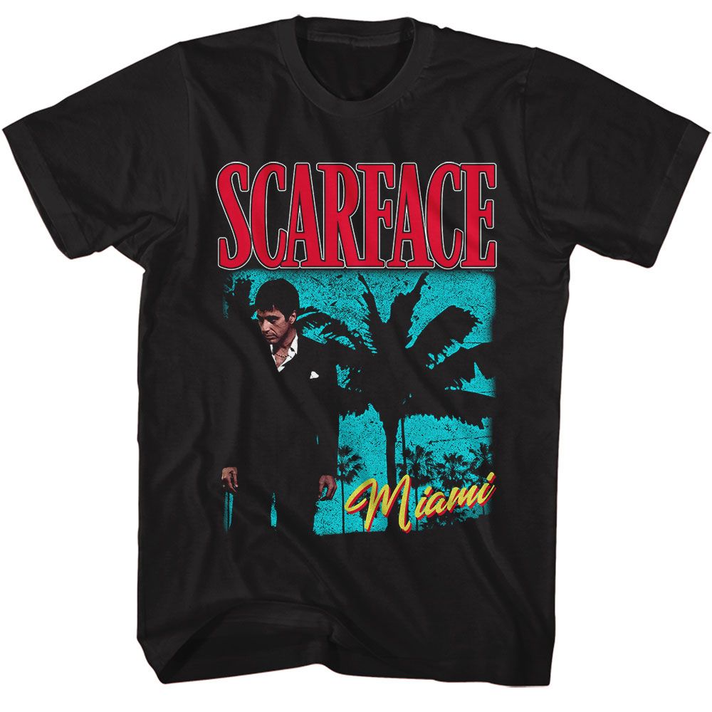 Scarface - Palms Miami Bright - Short Sleeve - Adult - T-Shirt