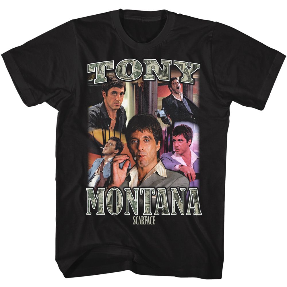 Scarface - Collage 3 - Short Sleeve - Adult - T-Shirt