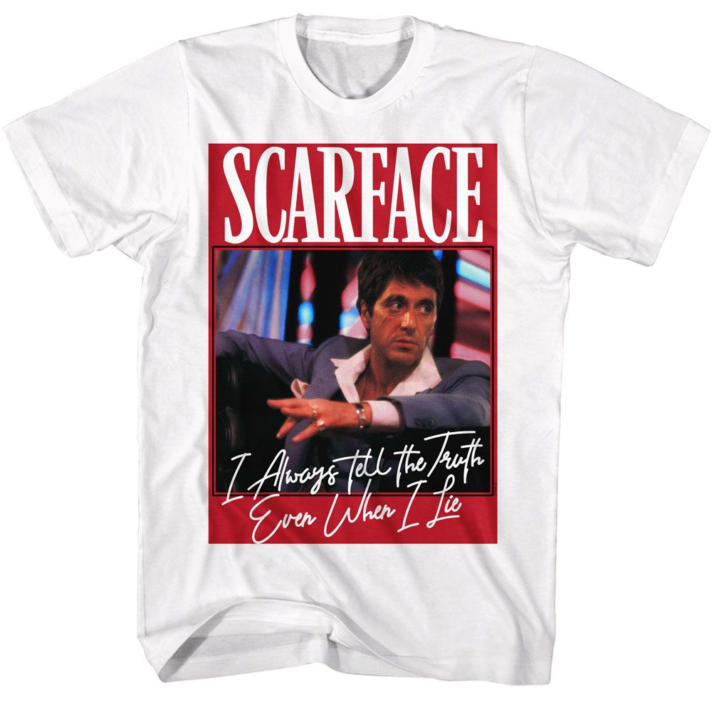 Scarface - Even When I Lie 2 - Short Sleeve - Adult - T-Shirt