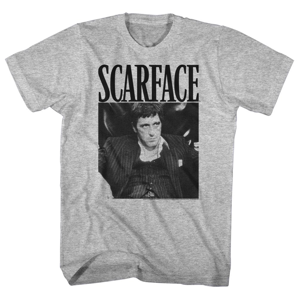 Scarface - Gangsta - Short Sleeve - Heather - Adult - T-Shirt