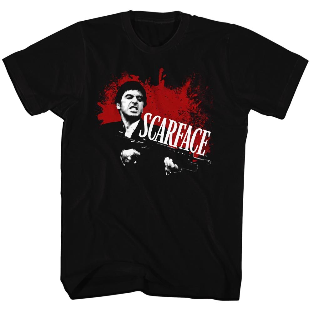 Scarface - Shooting - Short Sleeve - Adult - T-Shirt