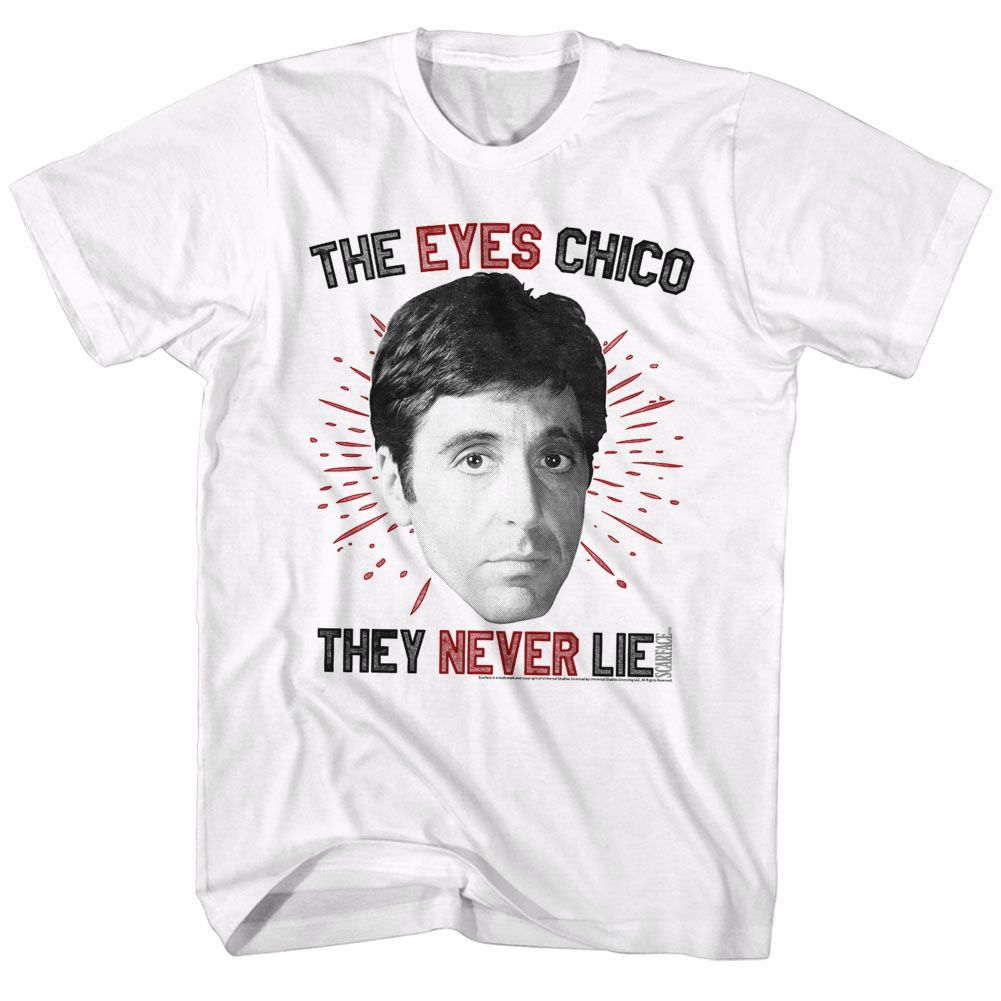 Scarface - Eyes Chico - Short Sleeve - Adult - T-Shirt