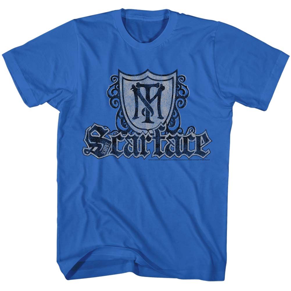 Scarface - Shield & Guns - Short Sleeve - Adult - T-Shirt