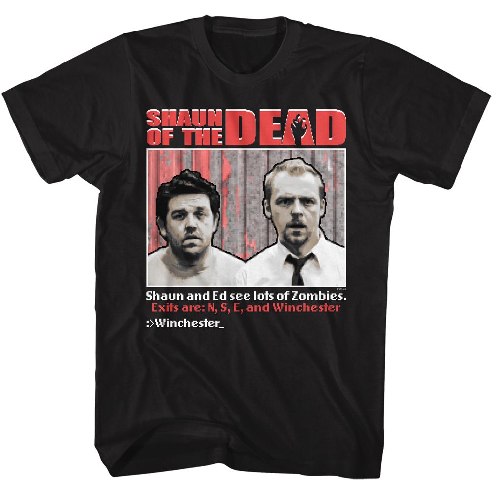 Shaun Of The Dead - Video Game - Short Sleeve - Adult - T-Shirt