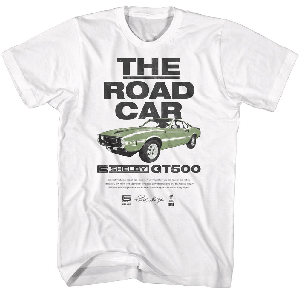 Carroll Shelby - The Road Car - Short Sleeve - Adult - T-Shirt