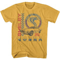 Carroll Shelby - Vintage Collage - Short Sleeve - Adult - T-Shirt