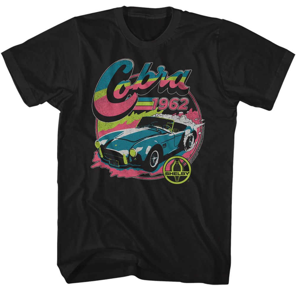Carroll Shelby - Colorful 1962 Cobra - Short Sleeve - Adult - T-Shirt
