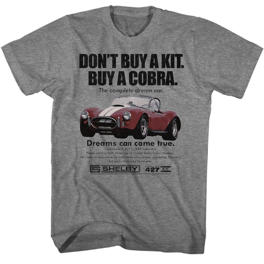 Carroll Shelby - Buy A Cobra - Short Sleeve - Adult - T-Shirt