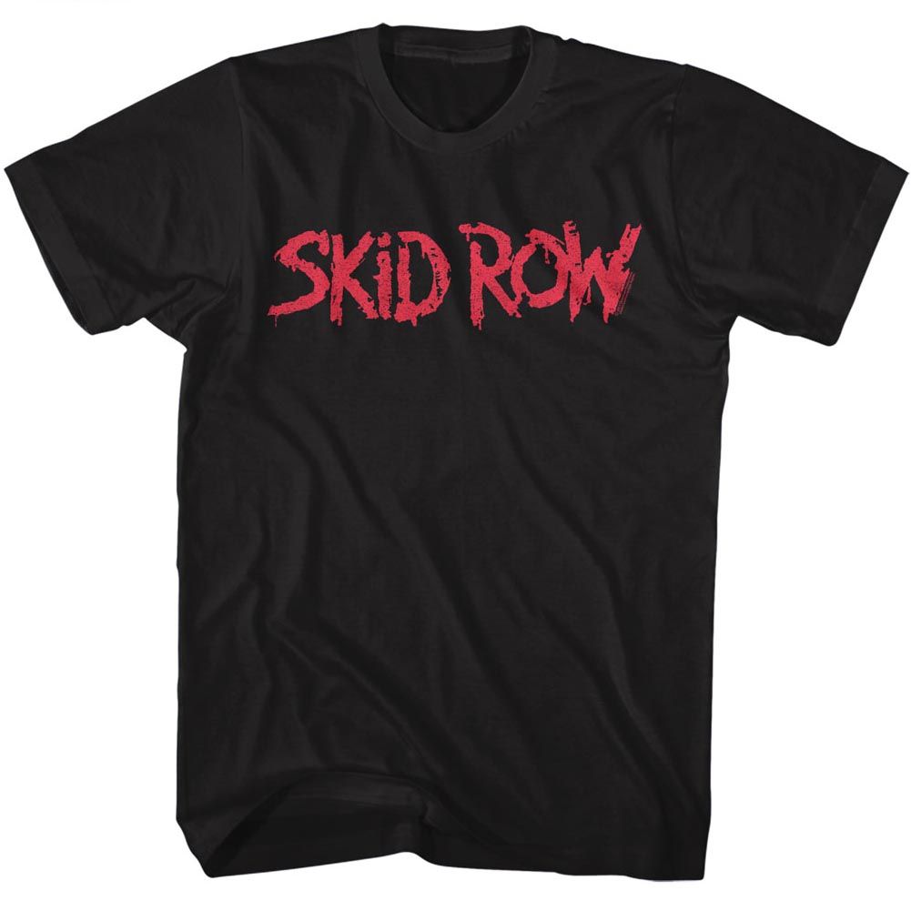 Skid Row - Red Logo - Short Sleeve - Adult - T-Shirt