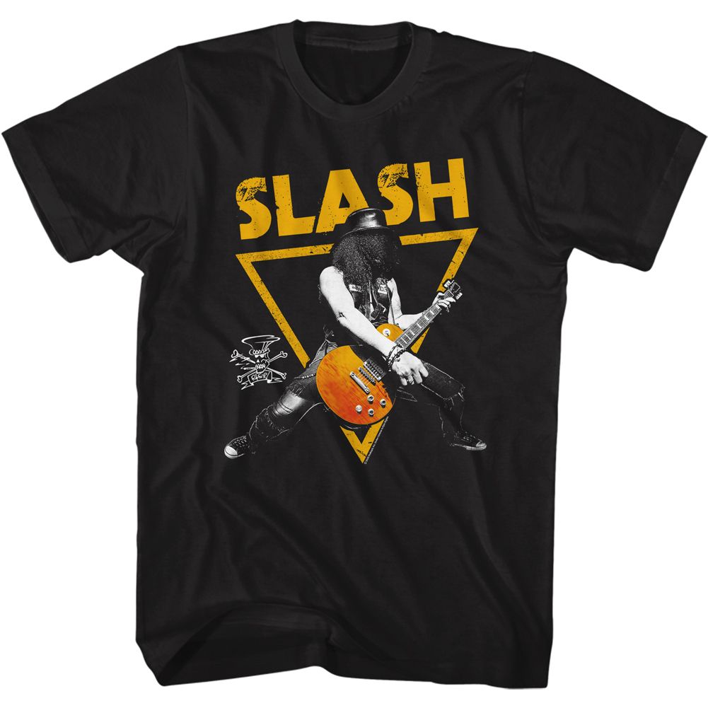 Slash - Gold Triangle - Short Sleeve - Adult - T-Shirt