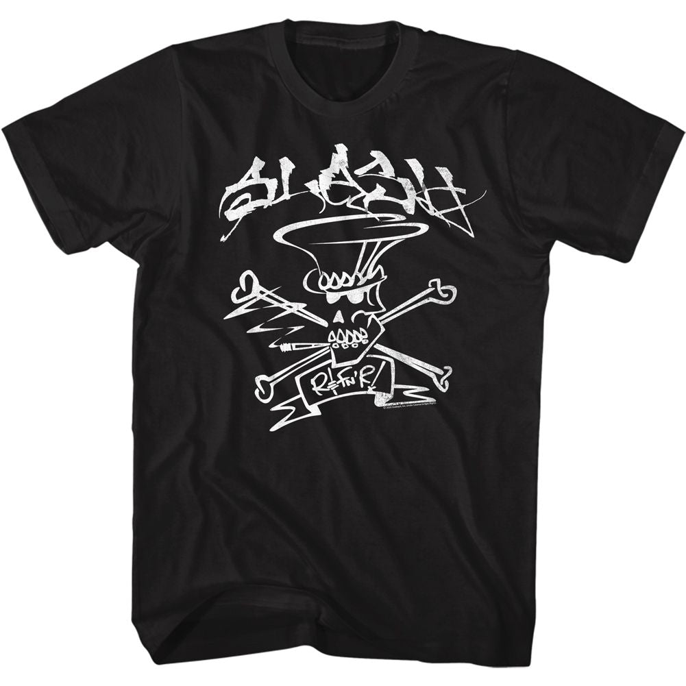 Slash - Skull - Short Sleeve - Adult - T-Shirt