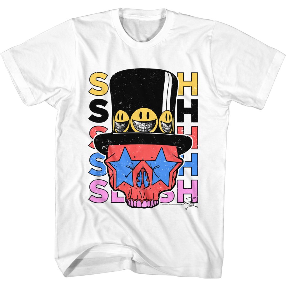 Slash - Skull & Hat - Short Sleeve - Adult - T-Shirt