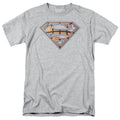 DC Comics - Superman - Basketball Shield - Adult T-Shirt