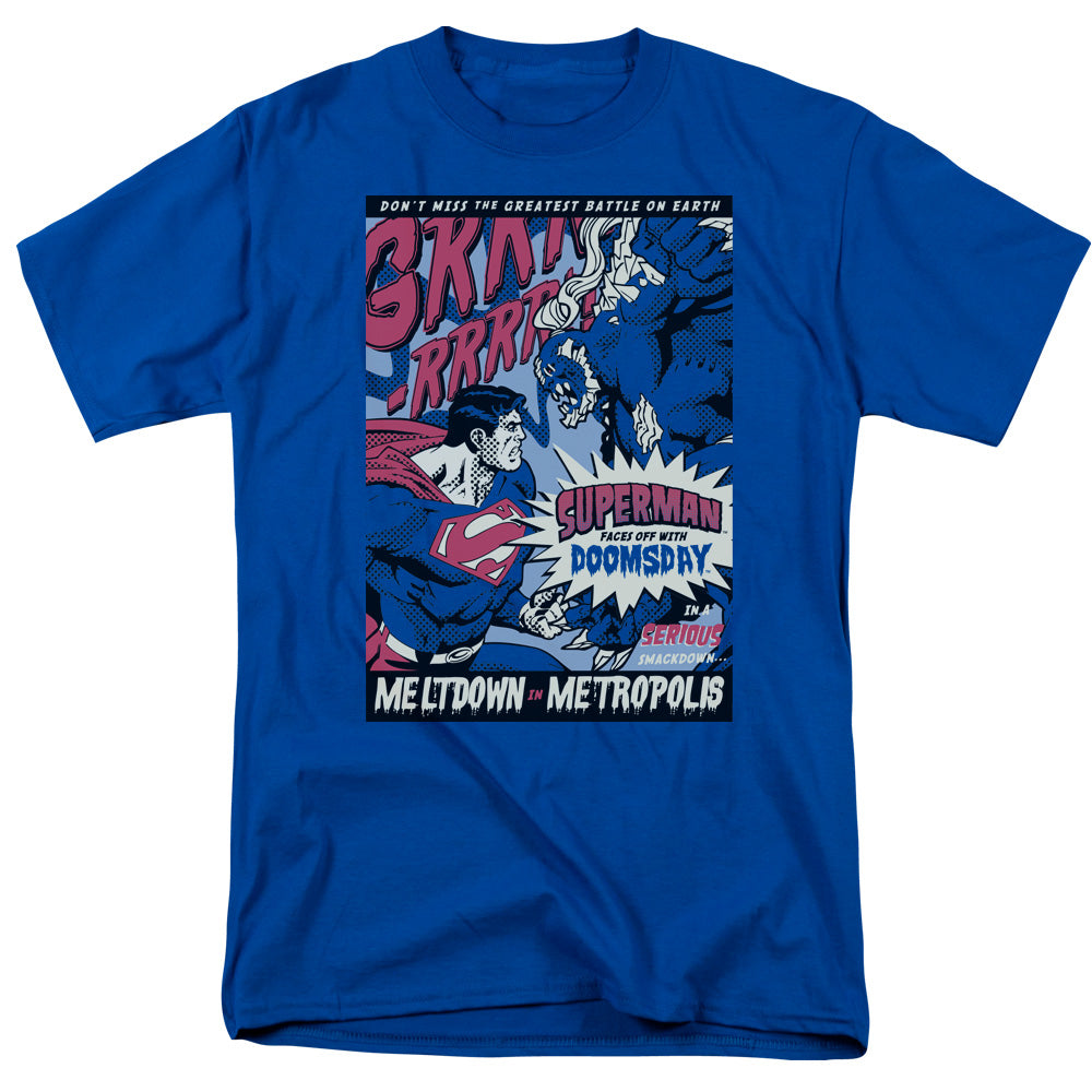 DC Comics - Superman - Meltdown - Adult T-Shirt