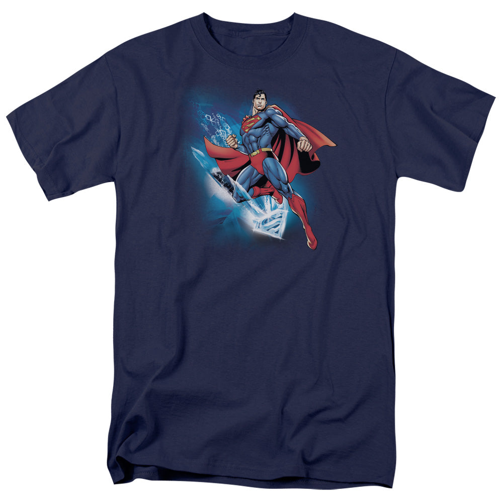 DC Comics - Superman - Crystallize - Adult T-Shirt