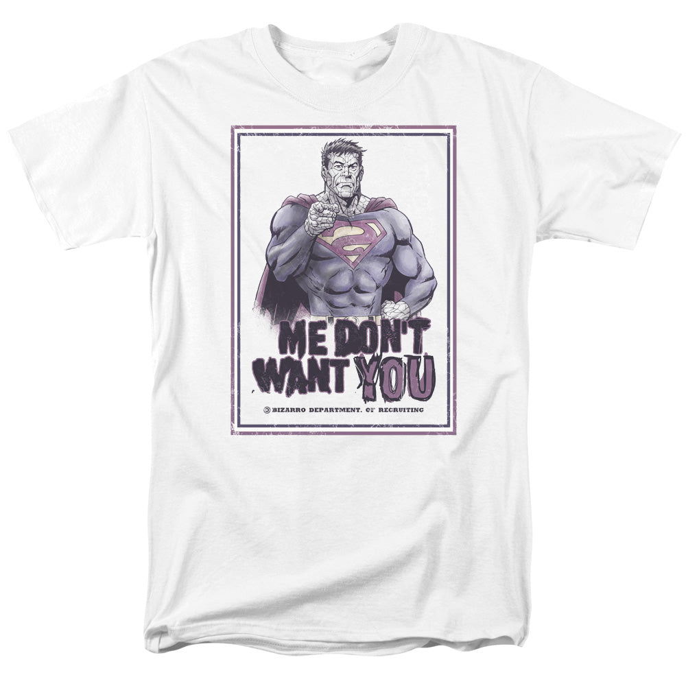 DC Comics - Superman - Dont Want You - Adult T-Shirt