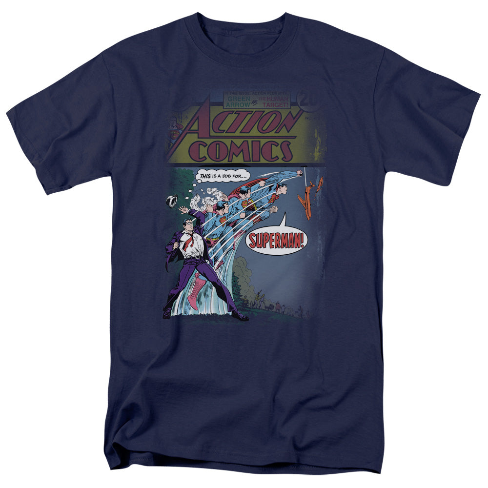 DC Comics - Superman - Quick Change - Adult T-Shirt