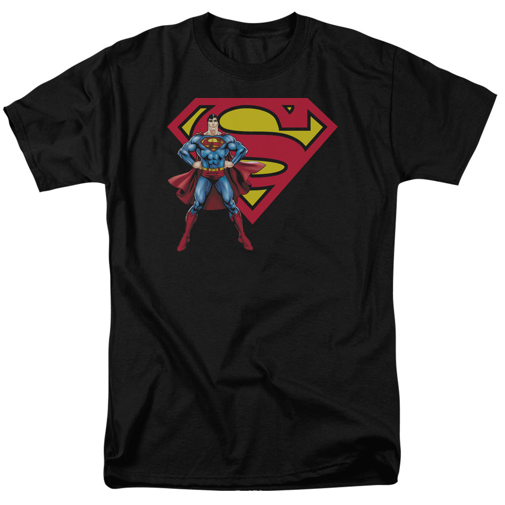 DC Comics - Superman - Superman & Logo - Adult T-Shirt