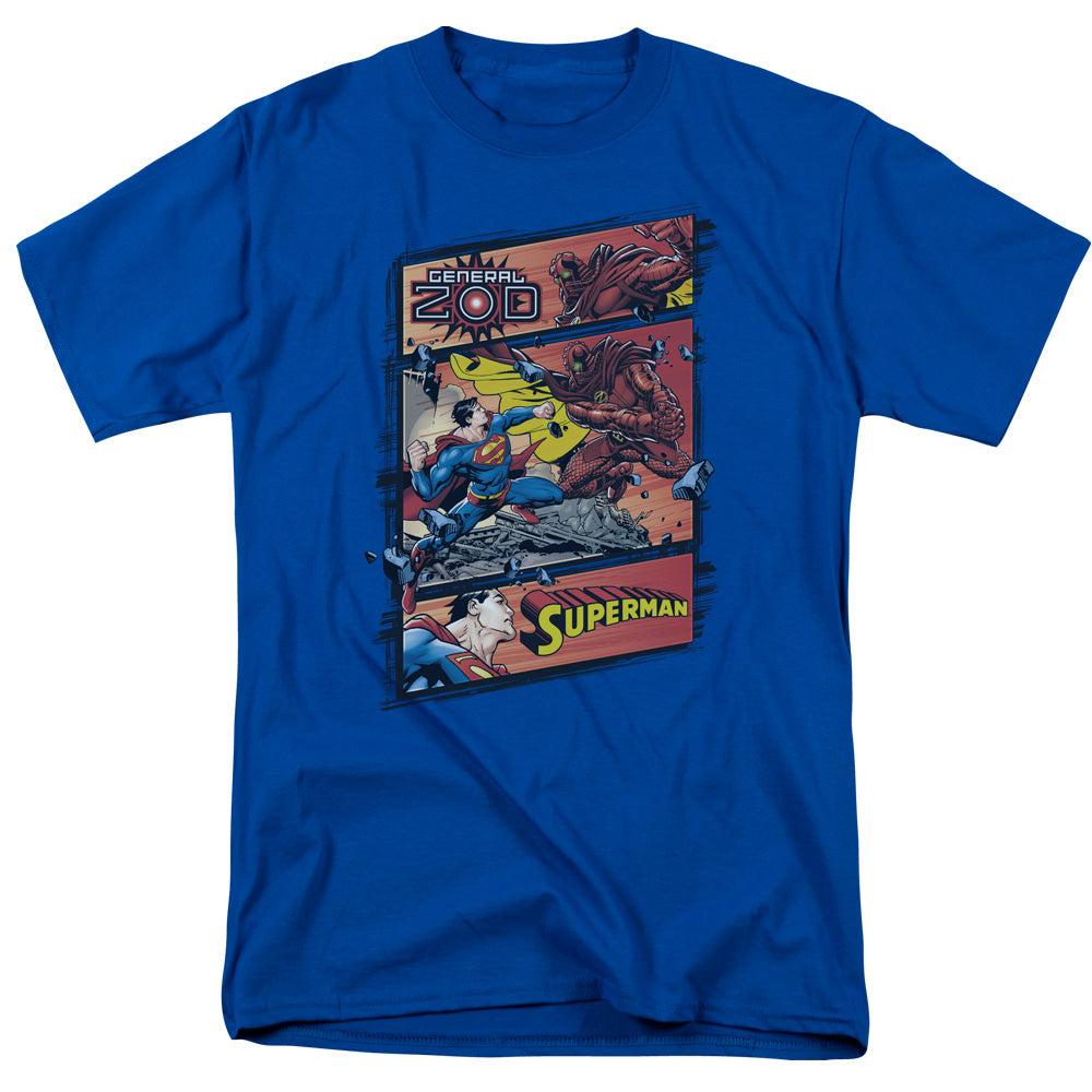 DC Comics - Superman - Superman Vs Zod - Adult T-Shirt