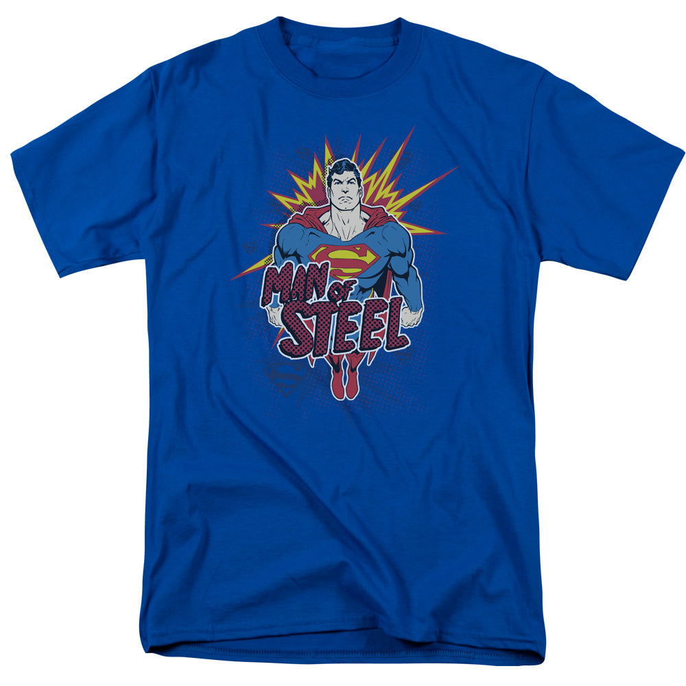 DC Comics - Superman - Steel Pop - Adult T-Shirt