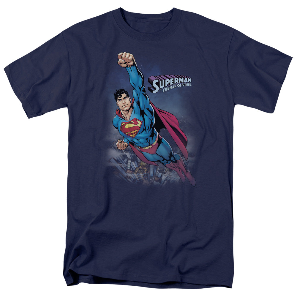 DC Comics - Superman - Twilight Flight - Adult T-Shirt