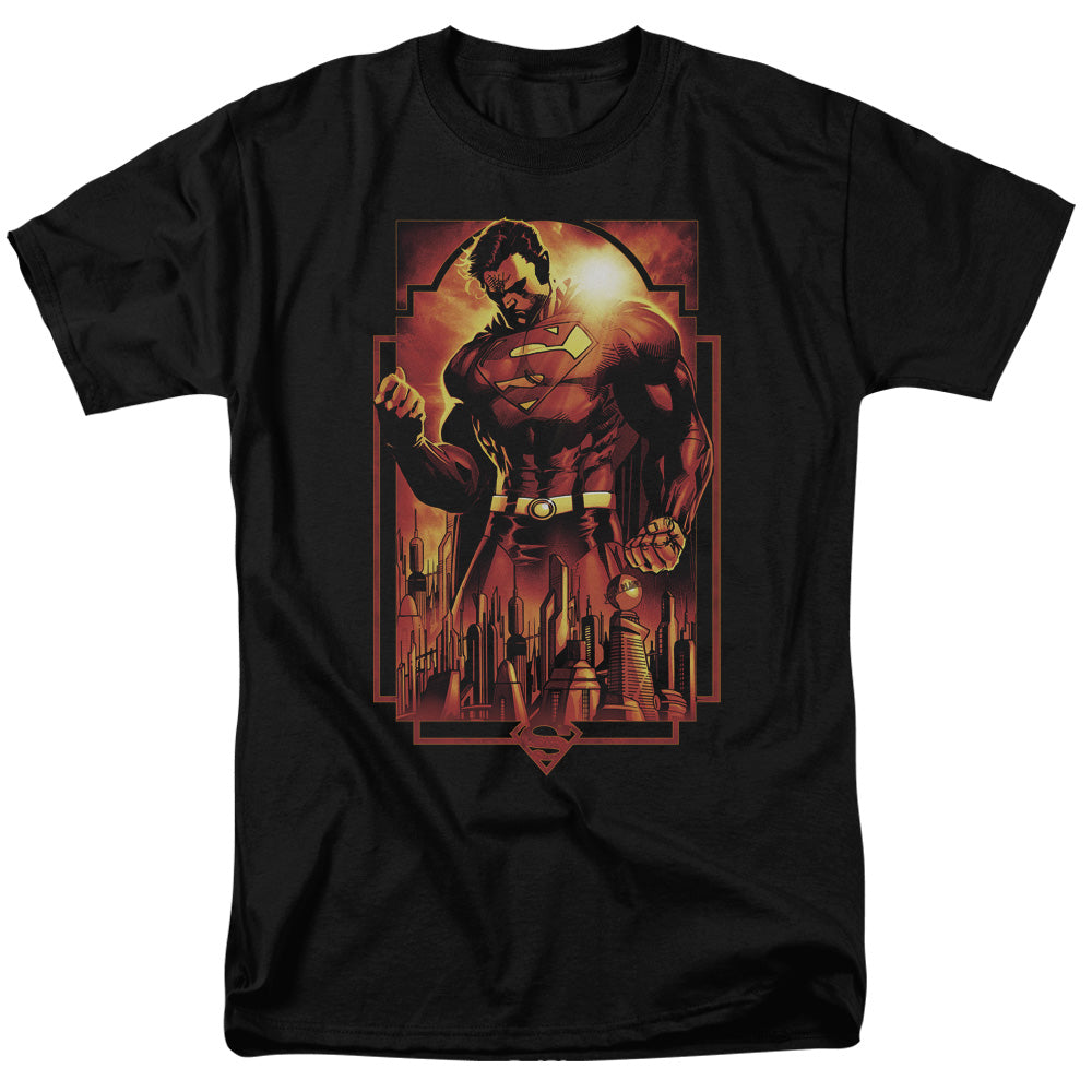 DC Comics - Superman - Metropolis Deco - Adult T-Shirt