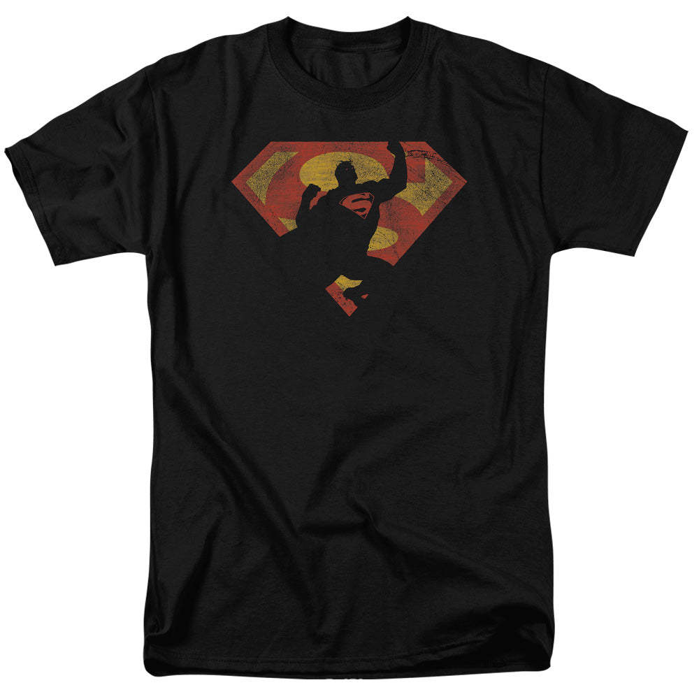 DC Comics - Superman - S Shield Knockout - Adult T-Shirt