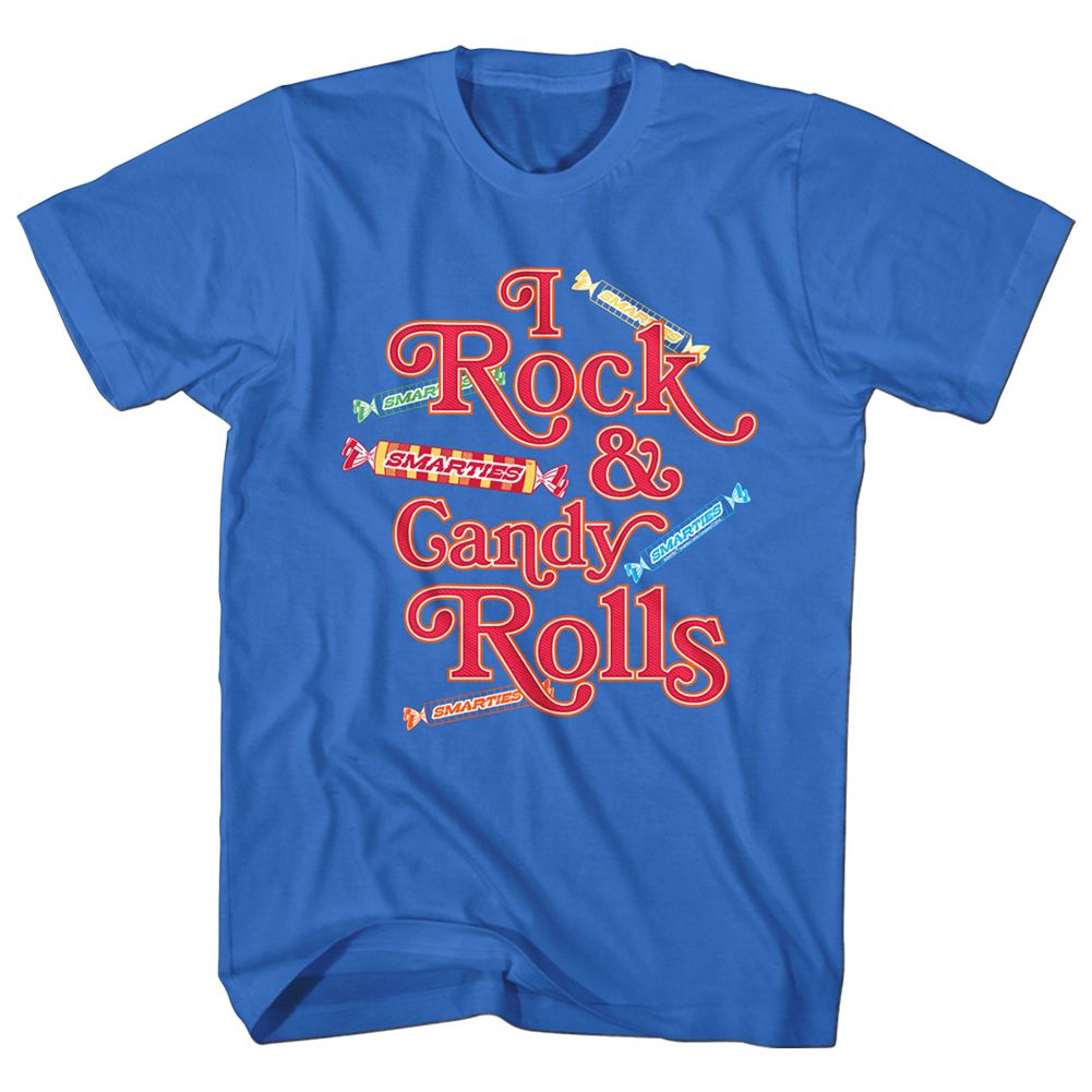 Smarties - I Rock Candy Rolls - Short Sleeve - Adult - T-Shirt
