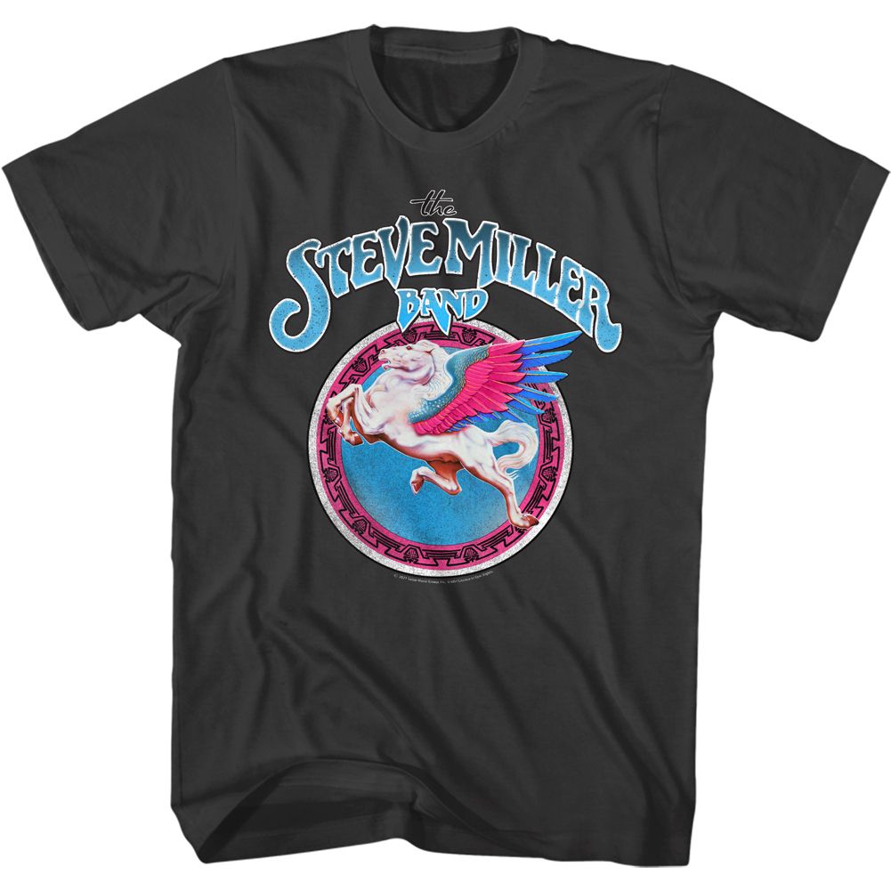 Steve Miller Band - Circle Pegasus - Short Sleeve - Adult - T-Shirt