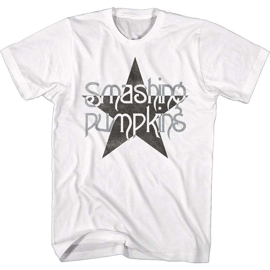 Smashing Pumpkins - Logo & Star - Short Sleeve - Adult - T-Shirt
