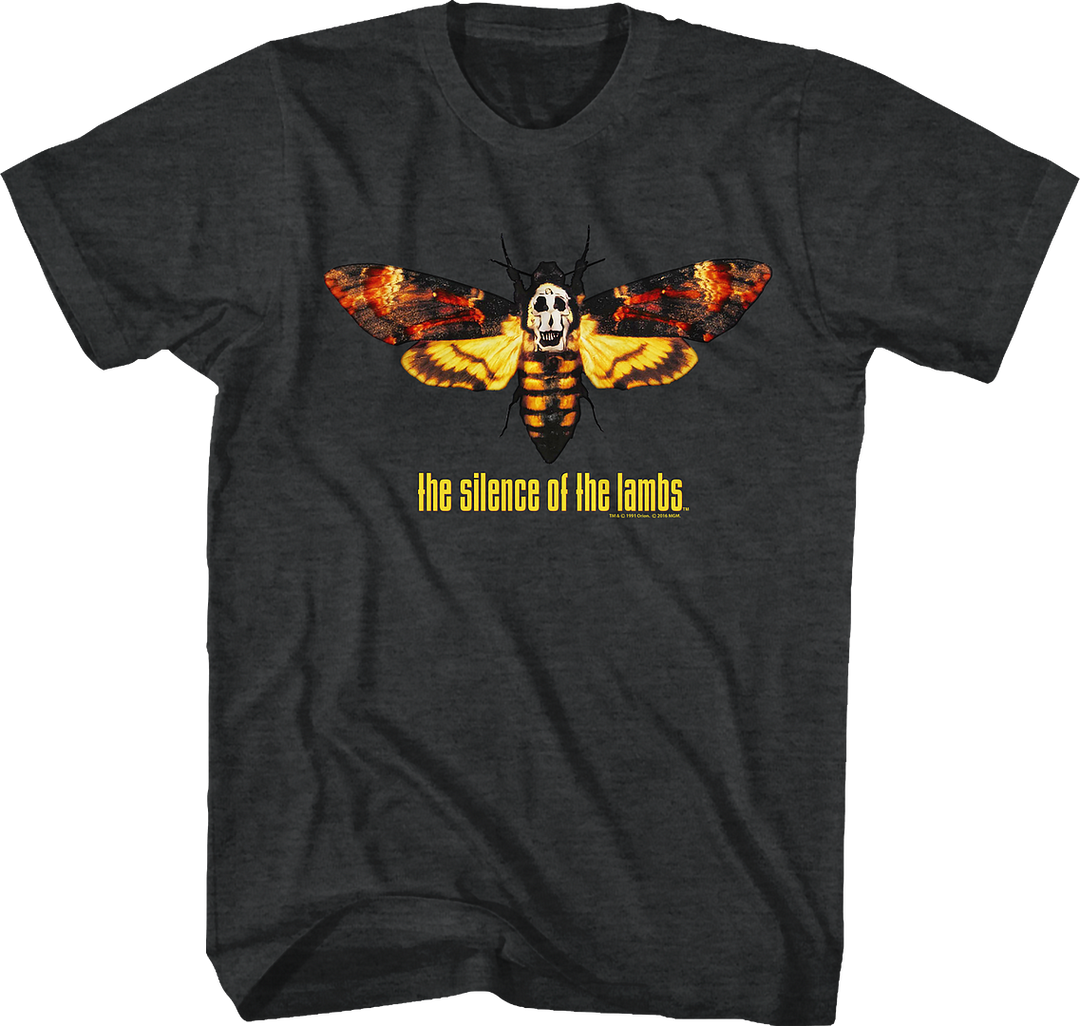 Silence Of The Lambs - Moth - Short Sleeve - Heather - Adult - T-Shirt
