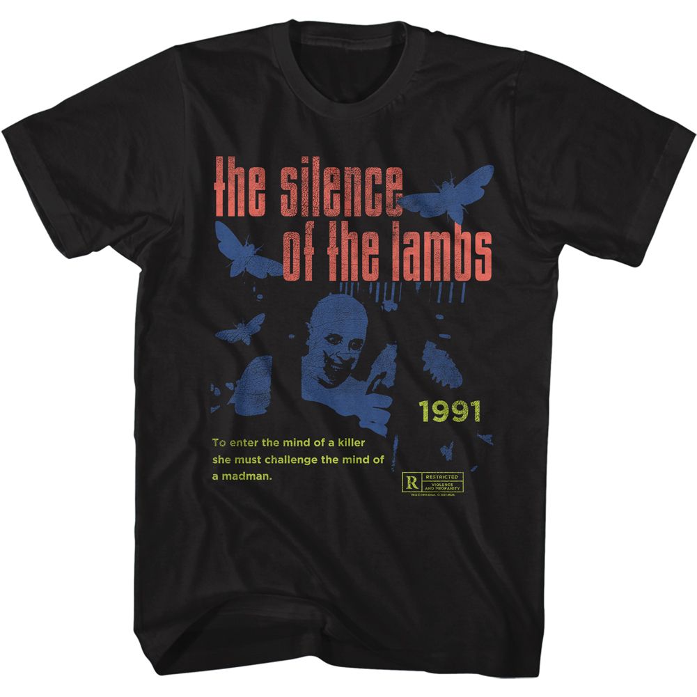 Silence Of The Lambs - Mind Of A Madman - Short Sleeve - Adult - T-Shirt