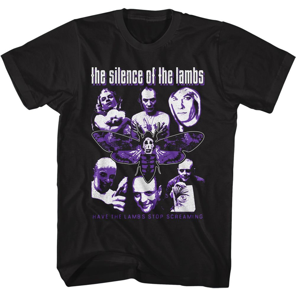 Silence Of The Lambs - Collage - Short Sleeve - Adult - T-Shirt