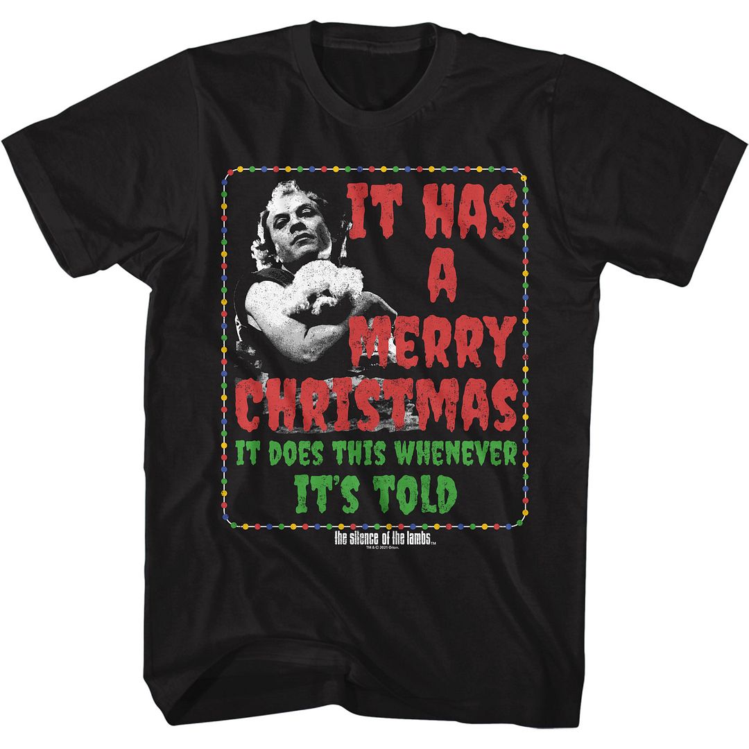 Silence Of The Lambs - It Has A Merry Christmas - Short Sleeve - Adult - T-Shirt