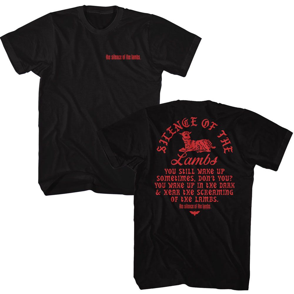 Silence Of The Lambs - Lamb Front & Back - Short Sleeve - Adult - T-Shirt
