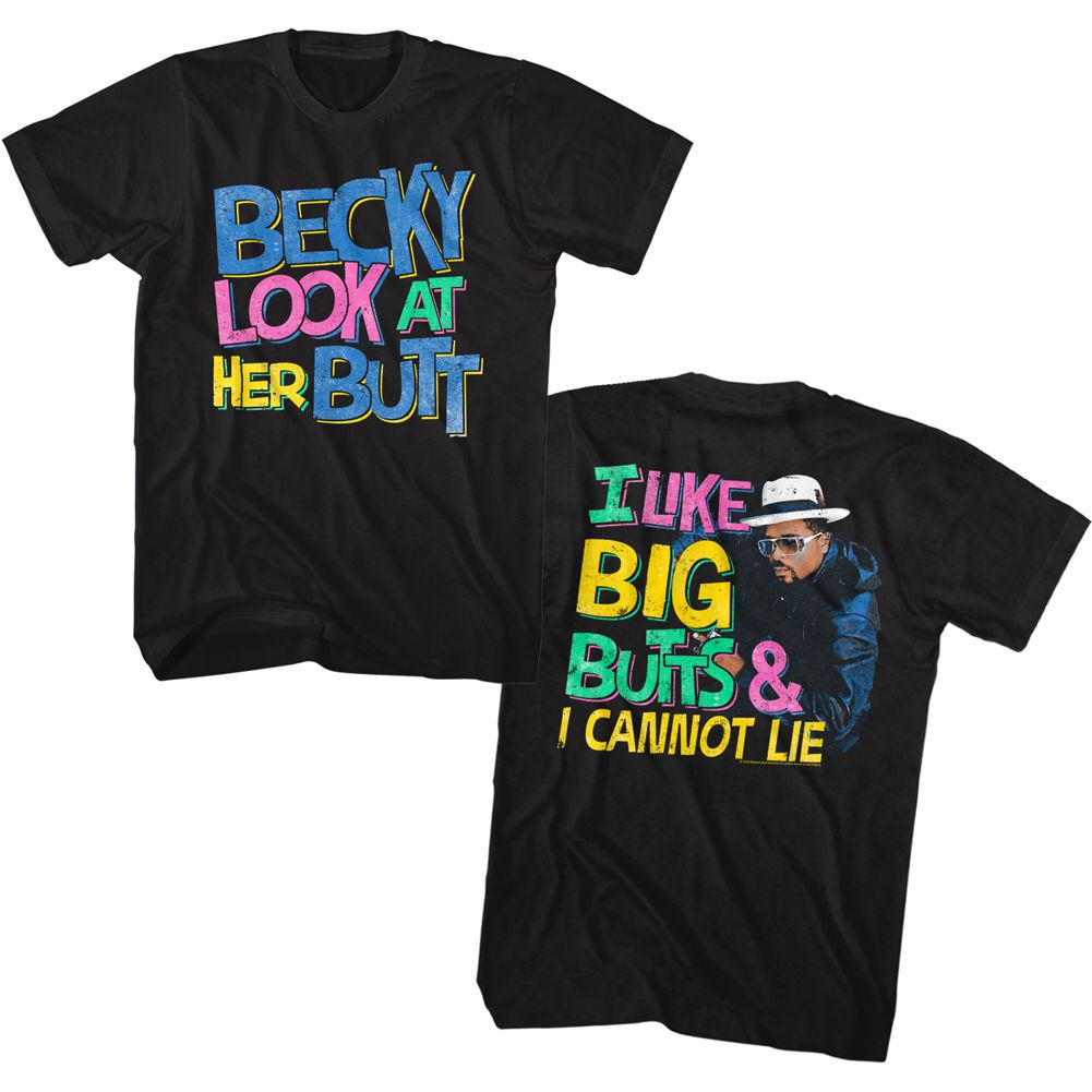 Sir Mix A Lot - Look At Butt - Short Sleeve - Adult - T-Shirt